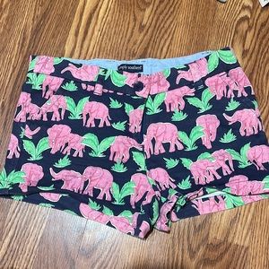 Simply Southern Shorts with Elephant Pattern